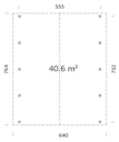 Palmako Carport Robert 40,6 m²