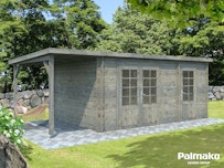 Palmako Zweiraum-Gartenhäuser