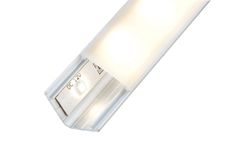Paulmann LED Strip Profil Delta 2m in Alu/Satin