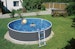 myPOOL Swimming Pool Poolset Splash mit Kartuschen Filteranlage - grau Ø 3,55 x 0,90 m AktionsangebotBild