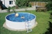 myPOOL Swimming Pool Poolset Splash mit Kartuschen Filteranlage - weiß Ø 3,55 x 0,90 m AktionsangebotBild