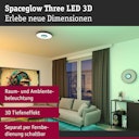 Paulmann LED Deckenleuchte Spaceglow Three