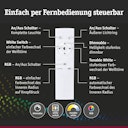 Paulmann LED Deckenleuchte Spaceglow Three