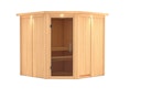 Vorschaubild Karibu Sauna Jarin mit Eckeinstieg 68 mm