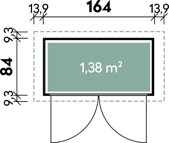 Wolff Finnhaus Premium Geräteschrank 20-A/B/C/D Bild