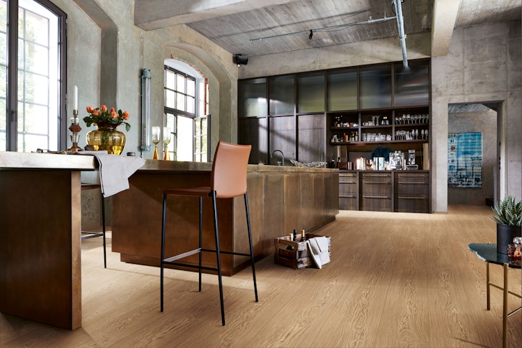 HANDMUSTER MEISTER Laminatboden MeisterDesign. laminate Edition M8 07156 Big Creek Oak Natural Wood-Struktur