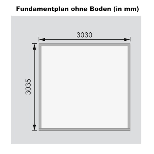 Karibu Woodfeeling Gartenhaus Northeim 3 - 38 mm inkl. gratis Innenraum-Pflegebox im Wert von 99€