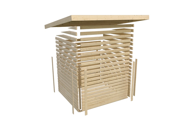 Karibu Woodfeeling Gartenhaus Northeim 3 - 38 mm inkl. gratis Innenraum-Pflegebox im Wert von 99€