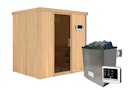 Vorschaubild Karibu Sauna Bodin mit Fronteinstieg 68 mm