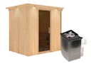 Vorschaubild Karibu Sauna Bodin mit Fronteinstieg 68 mm