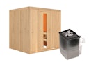 Vorschaubild Karibu Sauna Sodin mit Fronteinstieg 68 mm