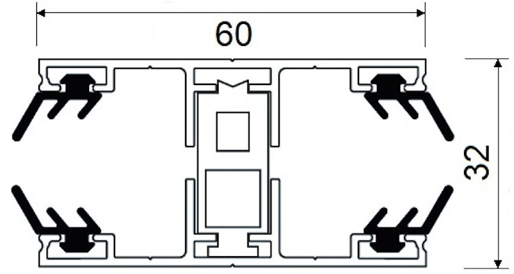 T&J TEJEALU Thermosystem Alu Verbindungsprofil 16 mm