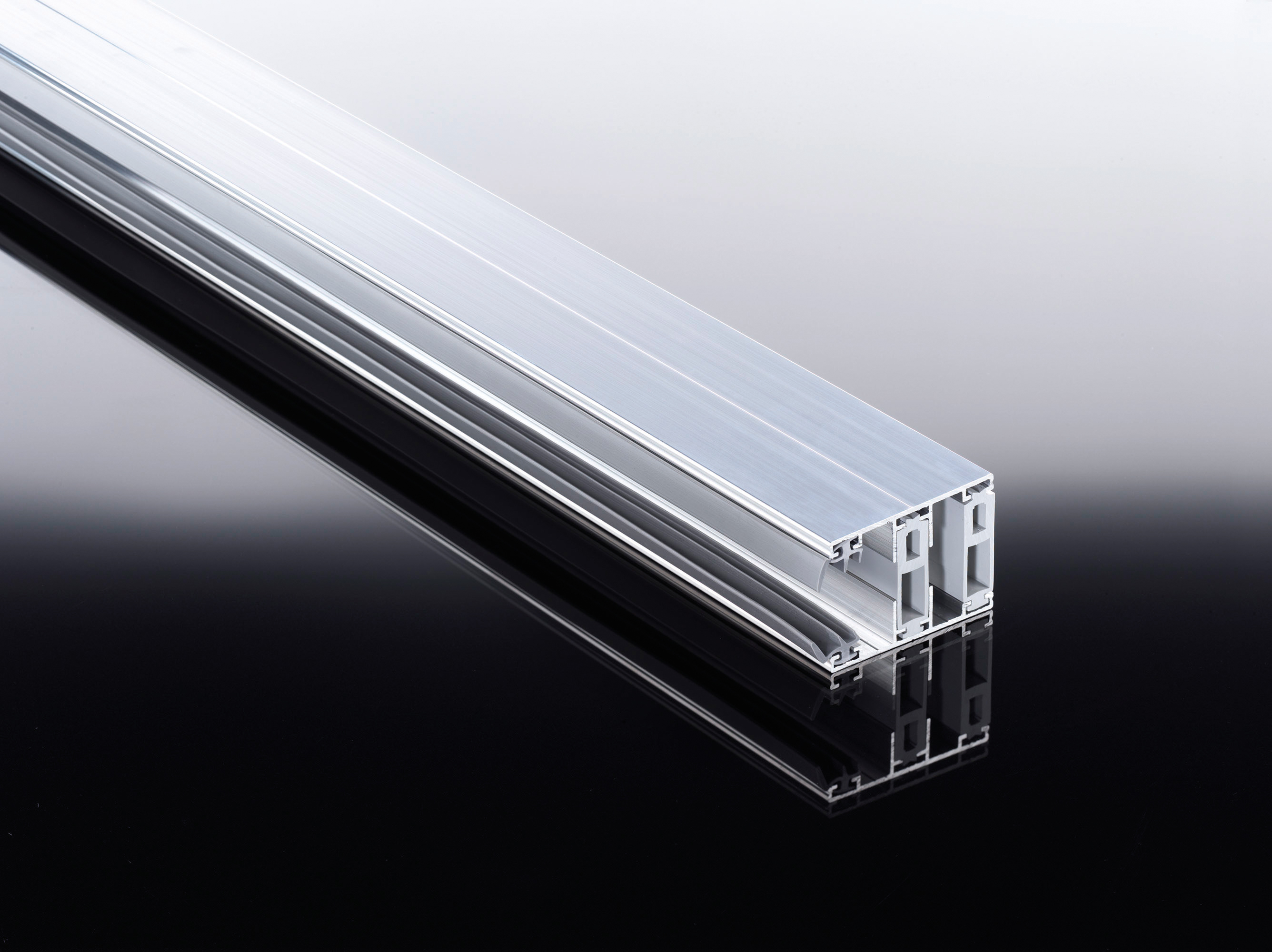 Vorschaubild Galerie T&J TEJEALU Thermosystem Alu Randprofil 25 mm