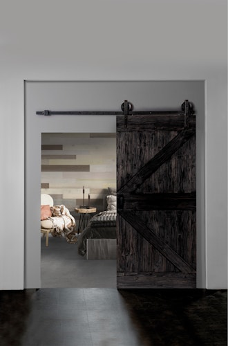 INDO Barndoor FSC Teak Colored IBDJT210100CH Charred