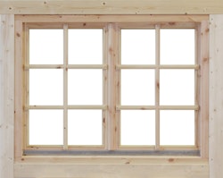 Wolff Finnhaus Doppel-Fenster Alina 28/34/40 mm isolierverglast