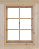 Wolff Finnhaus Einzel-Fenster Marit 28/34/40/44/58/70 isolierverglastZubehörbild