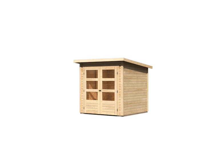 Karibu Woodfeeling Gartenhaus Stockach 2/3/4/5 - 19 mm inkl. gratis Innenraum-Pflegebox im Wert von 99€ Bild