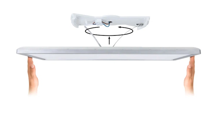 Paulmann LED Panel Atria Shine Backlight weiß