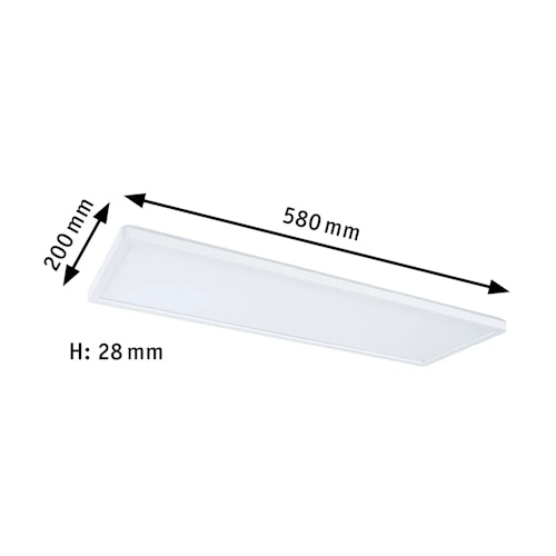 Paulmann LED Panel Atria Shine Backlight weiß