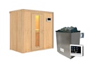 Vorschaubild Karibu Sauna Variado mit Fronteinstieg 68 mm