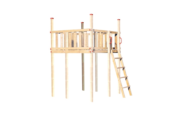 Weka Tabaluga Kinderspielgerät Spielturm 816 D