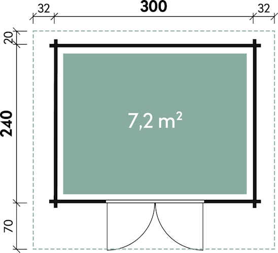 Wolff Finnhaus Blockbohlenhaus Bibertal 28-XS/A/B