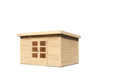 Karibu Woodfeeling Gartenhaus Kandern 1/2/3/6/7/9 - 28 mm inkl. gratis Innenraum-Pflegebox im Wert von 99€