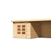 Karibu Woodfeeling Gartenhaus Kandern 6/7 mit 300 cm Schleppdach/Seiten- und Rückwand inkl. gratis Innenraum-Pflegebox im Wert von 99€Bild