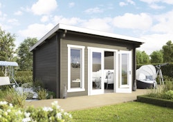 Wolff Finnhaus Gartenhaus Trondheim 44-B isolierverglast XL