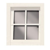 Karibu Dreh-/Kippfenster für 38/40 mm Wandstärken