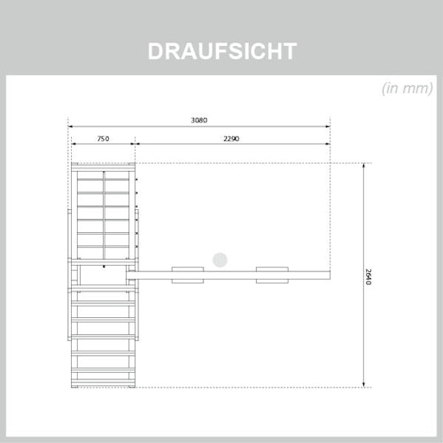 Akubi Doppelschaukel Anbau inkl. Klettergerüst passend zu Anna, Danny, Frieda Lotti, Luis und Löwenherz Bild