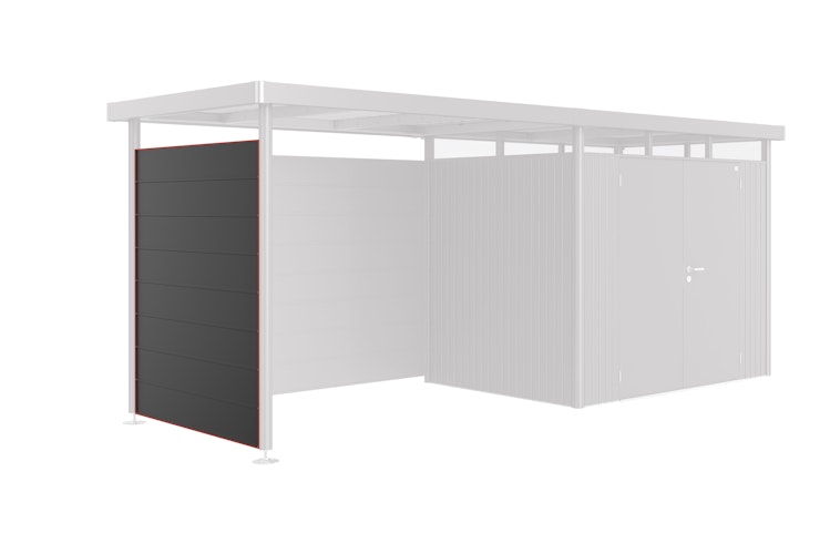 Biohort Seitenwand für Seitendach zu Gerätehaus HighLine H2, H3, H4, H5, H6