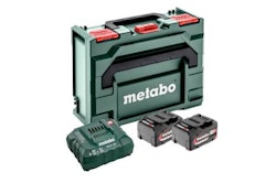 Metabo Basis-Set 2 x 4.0 Ah + Metaloc