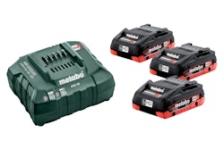 Metabo Basic-Set 3 x LiHD 4.0 Ah