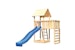 Akubi Kinderspielturm Lotti inkl. Anbauplattform, Rutsche und KletterwandBild