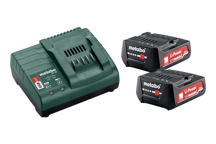 Metabo Basis-Set 12V 2 x 2.0 Ah