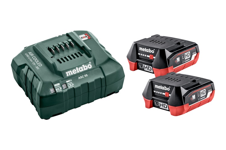 Metabo Basis-Set 12V 2 x LiHD 4.0 Ah