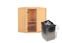Vorschaubild Karibu Sauna Taurin mit Eckeinstieg 68 mm