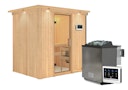 Vorschaubild Karibu Sauna Bodin mit Fronteinstieg 68 mm