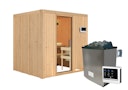 Vorschaubild Karibu Sauna Sodin mit Fronteinstieg 68 mm