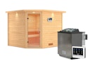 Vorschaubild Karibu Woodfeeling Sauna Leona - 38 mm Massivholz