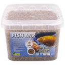 Vorschaubild Ubbink Fish Mix - Menu Universal 3mm - mehrfarbiges Alleinfutter in 3 mm-Pellets, alle Fische mit einer Größe von 10 bis 25 cm, Zusammensetzung: Proteine 31 %, Lipide 5 %, Spirulina und Astaxanthin 1 mg/kg - 3,5 l Bild