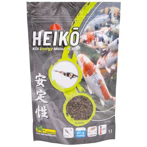 Ubbink HEIKO - Koï Energy Menu 6 mm - fördert das Wachstum japanischer Koi-Karpfen und anderer Cypriniden, Komplettfutter in 6 mm-Pellets  1l Bild