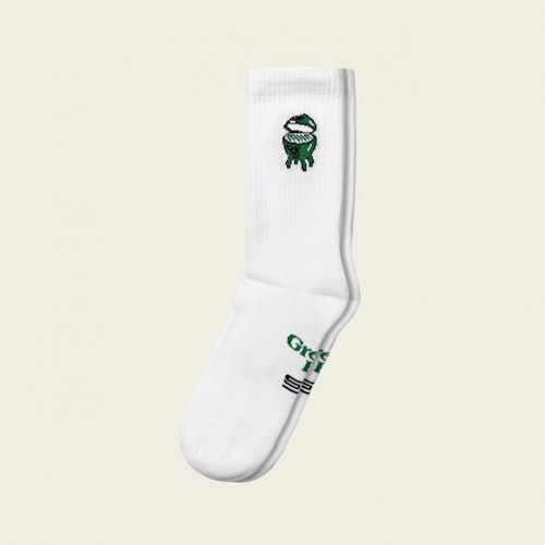 Big Green Egg 2er-Pack Sport Socken Weiß