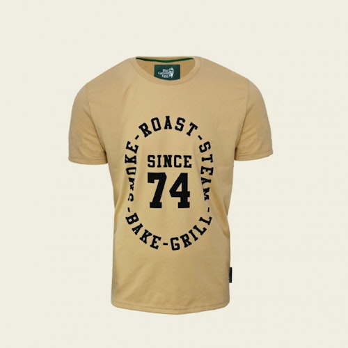 Big Green Egg T-Shirt - Since 74 - Khaki