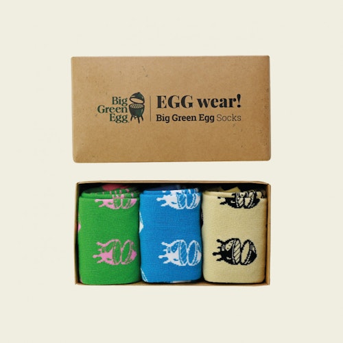 Big Green Egg Socken - Dreierpackung Bild