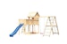 Akubi Stelzenhaus Frieda mit Wellenrutsche, Doppelschaukelanbau, Klettergerüst und AnbauplattformBild