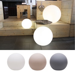 8 seasons design LED-Kugelleuchte Shining Globe (WW), verschiedene Größen und Farben