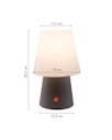 Vorschaubild 8 seasons design LED-Tischleuchte No. 1, 30 cm (WW), verschiedene Farben