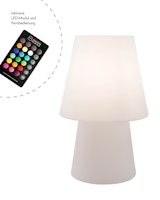 8 seasons design LED-Tischleuchte No. 1, 60 cm, weiß (RGB)
